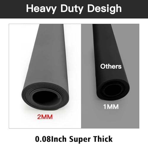 2MM Thick Large Silicone Mat, 47.2"x23.6"(120cmx60cm) Silicone Mats for Kitchen Counter, Heat Resistant Mat, Non-Slip Kitchen Counter Mat, Waterproof Countertop Protector for Craft, Translucent Red by Goldleaf - Image 3