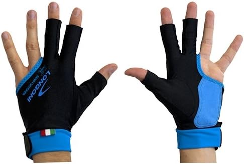 Longoni Sultan Glove Semih Sayginer Recommend Professional Billiards Accessories for Carom Pool Left/Right Handed Players (LHP = Right Hand Glove/RHP = Left Hand Glove) Size S/M/L