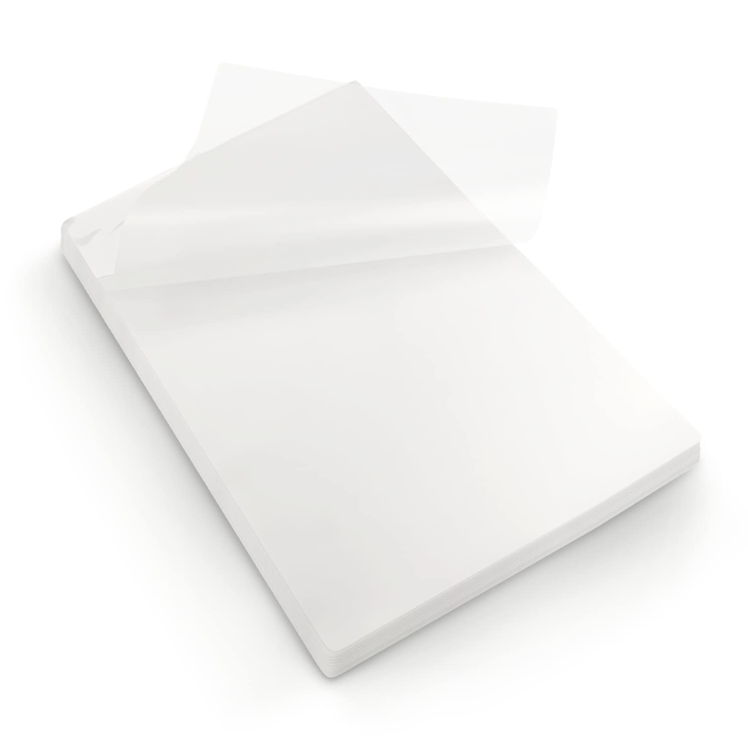 Pochettes Auto-Plastifiantes 66x100 Mm - 50 Feuilles - Épaisseur 10 Mil - Pas De Machine Requise