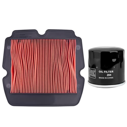 Air Filter 17210-MCA-A60 Oil filter 17210-MCA-003 Compatible with Honda Goldwing 1800 GL1800