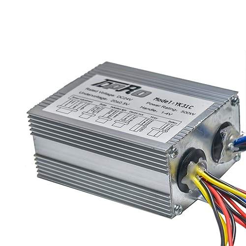 ICONSPORTSS 500W 24V Brush Electric Motor Controller & Foot Pedal for E-Bike Scooter Quad Go Kart Drift Trike Mini Bike