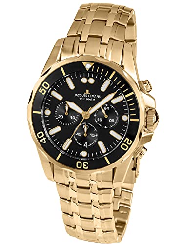 Jacques Lemans Liverpool 1-1907 montre homme sport chic idéale pour le bureau et les sorties