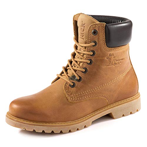 Panama Jack PT100603 Hombre Botas Militar, Amarillo (Vintage C1), 41 EU
