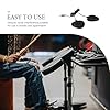 Didiseaon Dual Electronic Drum Pedal Silent Double Bass Kick Pedal with 3.5mm Jack for Home Practice #2