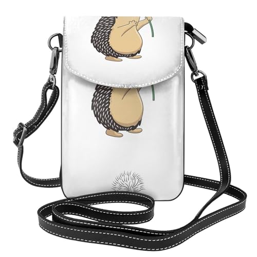 Portefeuille en cuir PU pour femmes au design Hérisson raffiné