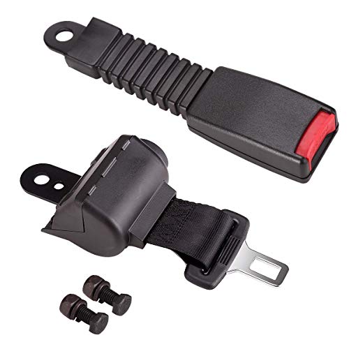 10L0L Universal 2 Passenger Golf Cart Seat Belt Bracket Kit for EZGO