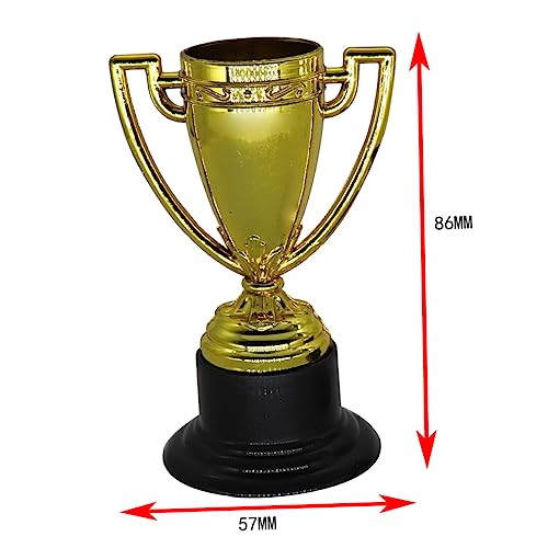 LIOOBO 12Pcs Prêmios De Recompensa Para Festas Eventos Esportivos Troféu Celebração Troféu Troféus P