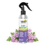 YAYA ORGANICS Baby Bug BAN - DEET-Free Natural Bug Spray – Plant-Based Mosquito Repellent for Kids, Babies, Pregnant Moms, Nursing Moms - Lightweight Non-Greasy, Made in USA, 8 oz