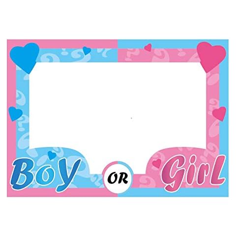 Trimming Shop Baby Shower Photo Booth Frame Cover