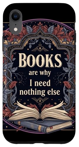 Books Are Why I Need No Else Reading���w �X�}�z�P�[�X iPhone XR �p