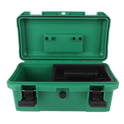 Boîte à outils portable résistante à l'eau Boîte à outils Univerl Small Utility Vehicle avec plateaux internes amovibles Matériau PP durable pour les tracteurs UTV ATV 14 x 7 x 6