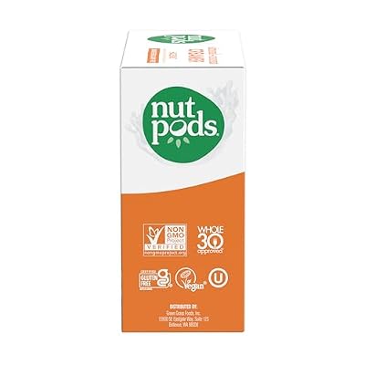 nutpods Hazelnut Creamer - Unsweetened Non Dairy Creamer Made from Almonds and Coconuts - Keto Creamer, Whole30, Gluten Free, Non-GMO, Vegan, Sugar Free, Kosher (4-Pack)