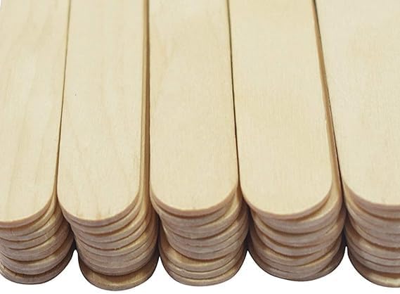 ZIF Wooden Professional Disposable Wax Knife Spatulas Applicators 100 Pcs BoxProfessional Disposable Wax Knife Spatulas Applicators 100 Pcs Box