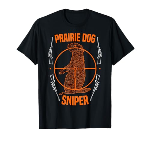 Camiseta de francotirador para perro de la pradera, idea de