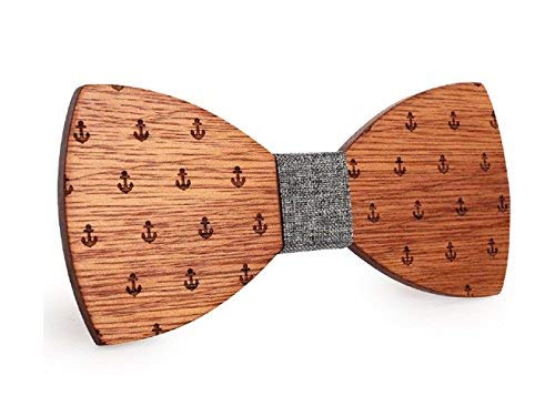 BeForBio - Pajarita de madera hecha a mano, elegante y a la moda, accesorio de moda o idea de regalo, ajustable fácilmente Cover