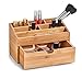 Produktbild Dekoleidenschaft Kosmetik Organizer aus Bambus Holz, mit Schublade, Aufbewahrungsbox, Bad-Organizer, Utensilo