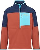 Cotopaxi Abrazo - Chaqueta de forro polar con media cremallera para hombre, color marítimo/especia, talla 2XL