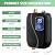Tankless Water Heater Electric, 110V 3000W Instant Hot Water Heater with Adjustable Temperature & US Plug for Kitchen, RV, Small Sink – No Waiting, Energy Efficient - Black