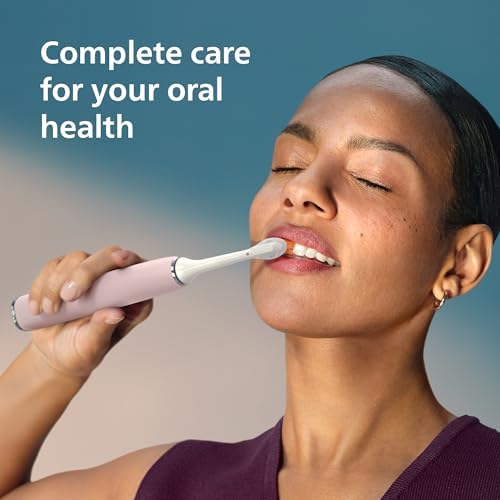 Philips Sonicare DiamondClean 9500 Electric Toothbrush 3 Brush Heads, Pink - 2