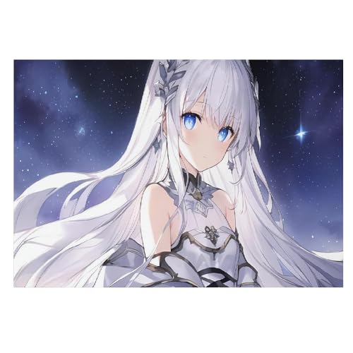 Póster de anime Kawaii de 50 x 70 cm con diseño artístico de pared contemporáneo