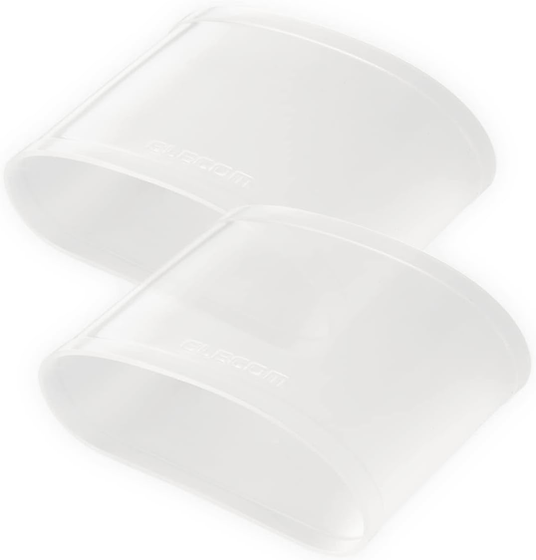 Elecom SW-WBDSCLCR Smart Watch Wristband, Pack of 2, Underwater Drop and Scratch Prevention, Compatible with Apple Watch, FitBit, etc., Clear