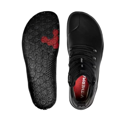 Image of Vivobarefoot Magna Leather FG, Mens Leather and Wool Hiking Trainers with Barefoot Sole