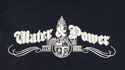Los Angeles Water And Power DWP Pullover Hoodie Navy Blue Size"2XL"3