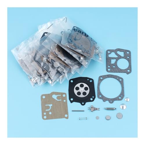 Kit de réparation carburateur RK-23HS pour tronçonneuse 61 66 266 268 272 281 288 (10 pièces)