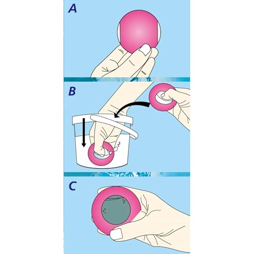 Wasserbombe Alldoro 63038 – Water Splash 3er Set mit 6 cm Durchmesser