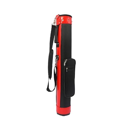 Ailierr Golf Carry Bag Golf Clubs Lightweight Foldable Travel Golf Bag Case with Strap (Red)