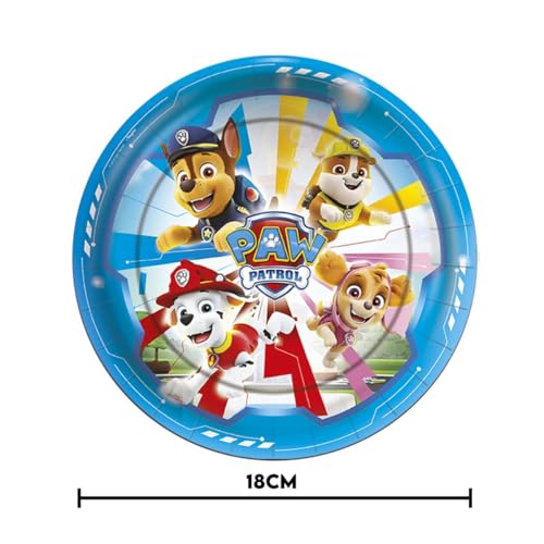 Prato Patrulha Canina Core - 12 unidades