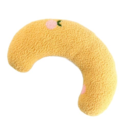 POPETPOP 字型ネックピロー 猫用室内枕 ペット用寝具 柔らかい素材 快適で洗える イ ーおしゃれデザイン