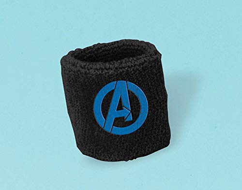 Bracelets Anti-Transpiration Avengers Amscan pour Anniversaire Enfant - Pack de 8