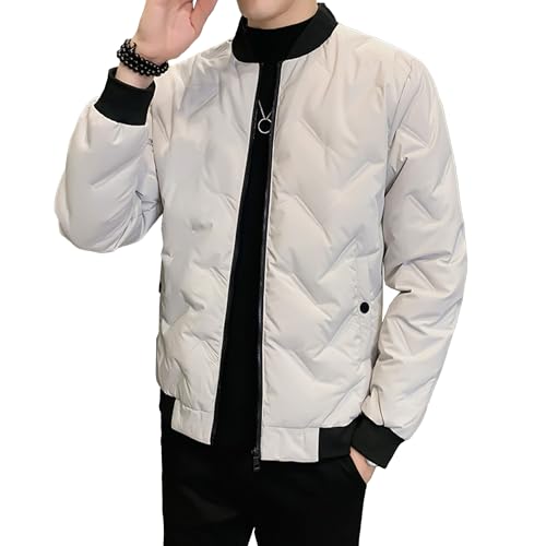 Coupe-vent doudoune homme manteau chaud contre le froid hivernal