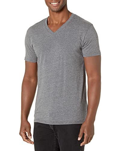 Volcom Men's Heather Modern Fit Short Sleeve V-Neck T-Shirt