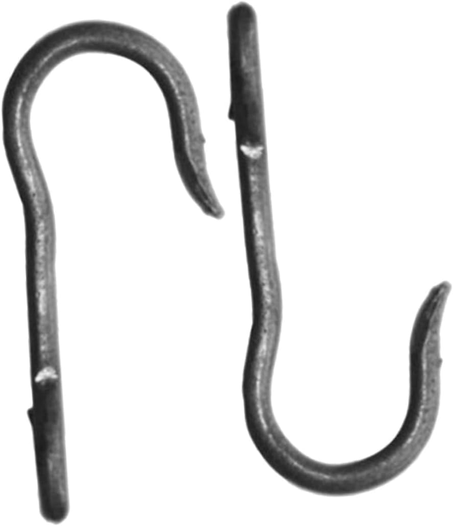 2pcs Shoulder Pole Hook Iron Heavy Load Hanging Garden Hook