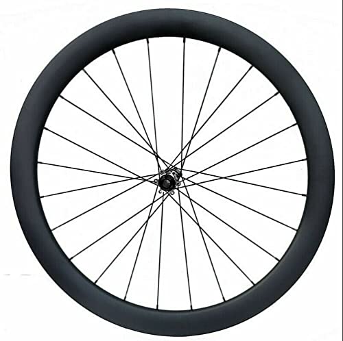 Hulkwheels Carbon Disc Brake Road Bike Wheelset 700C 45Mm Depth 29Mm Width Clincher Tubeless Carbon Fiber Cyclocross Gravel Bike Wheel Qr 12/15X100/12X142Mm Thru Axle (Shima 11 Speed, Qr) #TOP2