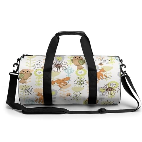 Sac de voyage Renard Blanc Hibou 45cm : évitez la surcharge en randonnée