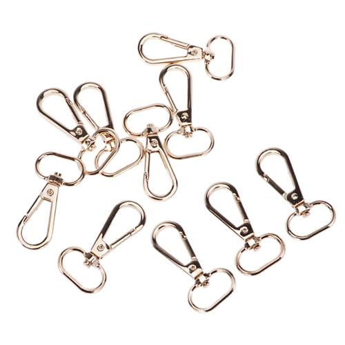 Abaodam 10pcs Durable Dog Tag Clips Compact Buckles for and Cats Essential Pet Supplies for Harnesses and Collars for Various