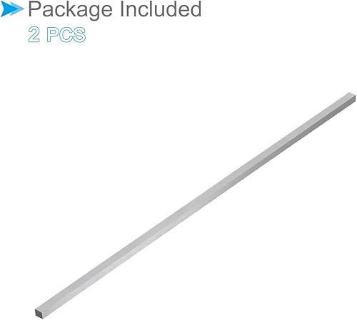 Miniatura 6 de Broca de herramienta cuadrada, 0.079 in x 0.472 in x 7.874 in, herramienta de torneado de acero de alta velocidad 4241 Molino de cortador de moscas