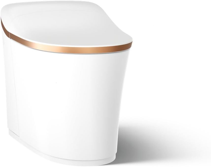 KOHLER K-77795-0SG Eir Comfort Height One-Piece Elongated, Dual-Flush, Smart Toilet - B08G5B8ZB2