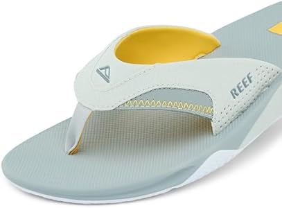 REEF Fanning Herenslipper met flesopener, steun voor de voetholte, duurzame buitenzool, watervriendelijk, 49.5 EU REEF Fanning Herenslipper met flesopener, steun voor de voetholte, duurzame buitenzool, watervriendelijk, 49.5 EU