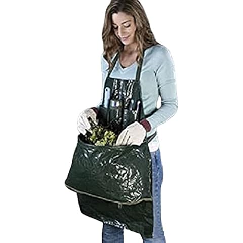 Harvest Apron With Large Harvest Compartment & 3 Storage Pockets - Weeding Cover