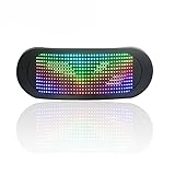 KEBEIXUAN LED Glasses Full Color Luminous Glasses Customizable Patterns USB Charging, Bluetooth...