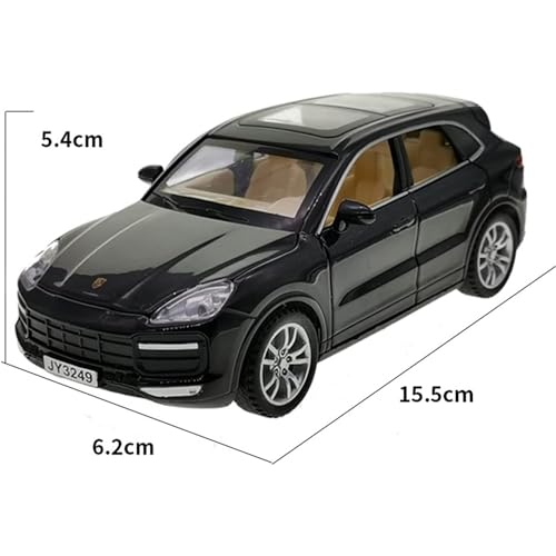 Image of Diecast Metal Model Caynan Car with Box, Zinc Alloy Pull Back Toy car with Sound and Light for Kids Boy Girl Gift