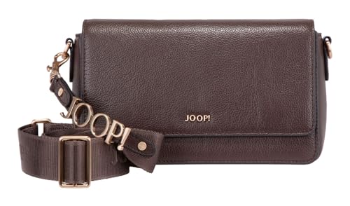 Joop! Vivace Elissa Shoulderbag Darkbrown sac d'épaule aux finitions exclusives