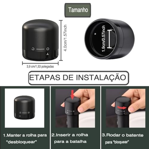 Rolhas Para Garrafa de Vinho Tampa Reutilizável Original (2)