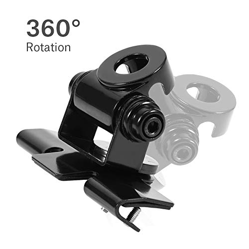 Queen.Y Antenna Bracket 360° Adjustable Angle Bracket Stand Mount for Car Vehicle Mobile Radio Antenna,Mounted on Iron Sheet, Rear Tail Gate, Side Door, Engine Cover etc - Thumbnail 3