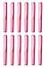 Allegro Combs 400 Barber Combs Cutting Combs All Purpose Combs 12 Pk. (Neon Pink)