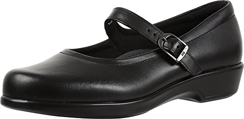 SAS Maria Mary Jane - Shoes for Women - Leather Uppers - Breathable Textile Linings - Polyurethane Outsole Black 7.5 S - Slim (AAA) by SAS - Used condition - US$85.65